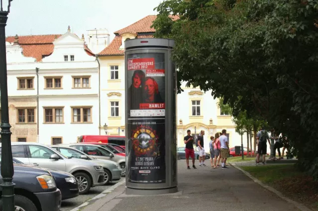 Hradčanské nám., Praha 1, Praha 01, rotunda