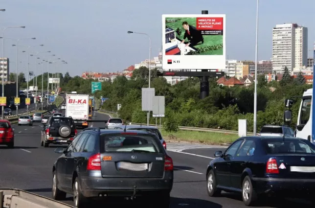 Jižní spojka /Zakrytá, Praha 4, Praha 04, double bigboard