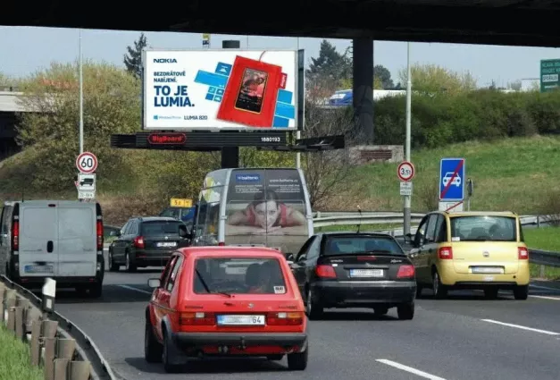 Jižní spojka /5.května, Praha 4, Praha 04, smartboard