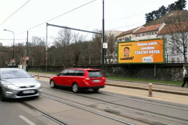 Na Slupi, Praha 2, Praha 02, billboard