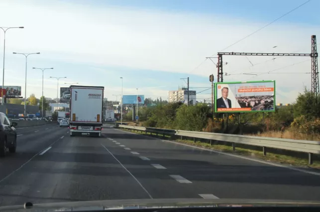 Jižní spojka, Praha 4, Praha 04, billboard