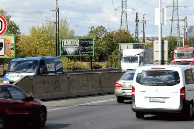 Jižní spojka, Praha 4, Praha 04, billboard