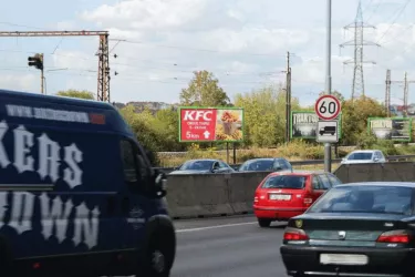 Jižní spojka, Praha 4, Praha 04, billboard