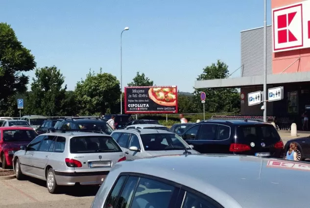 Červené Vršky KAUFLAND, Benešov, Benešov, billboard