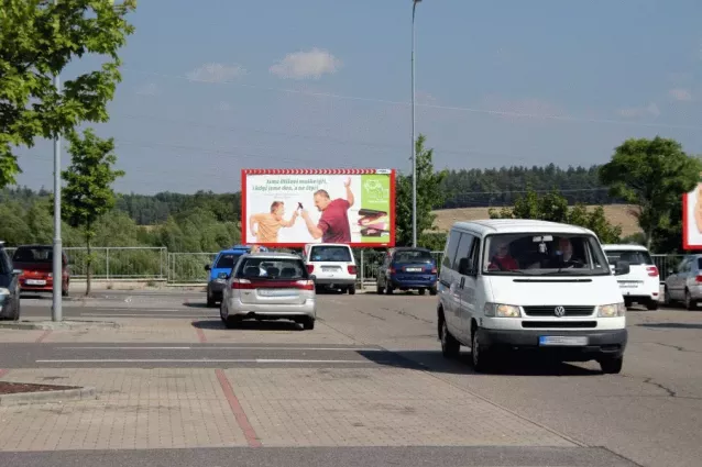 Červené Vršky KAUFLAND, Benešov, Benešov, billboard