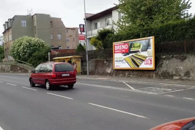 Ašská /Zlatá, Cheb, Cheb, billboard